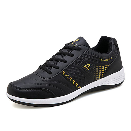Men's Comfort Shoes PU Fall Sporty Athletic Shoes Running Shoes Non-slipping Black / Gold / Black / White / Black / Red
Men's Comfort Shoes PU Fall Sporty Athletic Shoes Running Shoes Non-slipping Black / Gold / Black / White / Black / Red