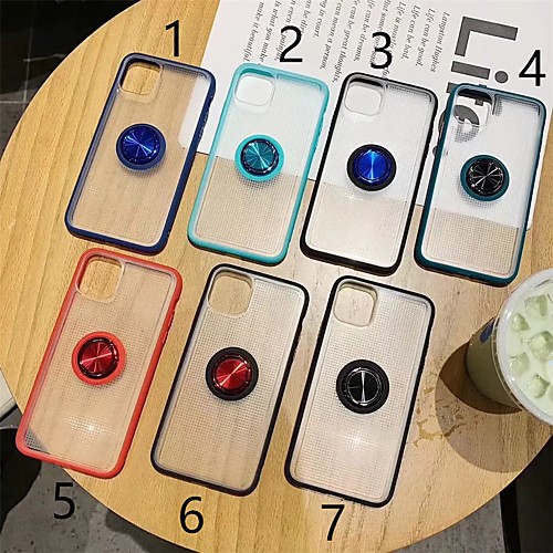 Case For Apple iPhone 11 / iPhone 11 Pro / iPhone 11 Pro Max Ring Holder / Ultra-thin / Translucent Back Cover Solid Colored TPU / Plastic
Case For Apple iPhone 11 / iPhone 11 Pro / iPhone 11 Pro Max Ring Holder / Ultra-thin / Translucent Back Cover Solid Colored TPU / Plastic