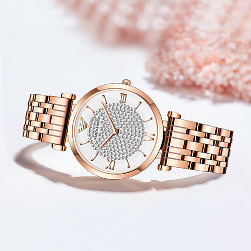 WLISTH Women's Quartz Watches Crystal Cubic Zirconia Colorful Christmas Silver Rose Gold Stainless Steel Chinese Quartz Rose Gold Silver Water Resistant / Waterproof Casual Watch Lovely 30 m 1 pc
WLISTH Women's Quartz Watches Crystal Cubic Zirconia Colorful Christmas Silver Rose Gold Stainless Steel Chinese Quartz Rose Gold Silver Water Resistant / Waterproof Casual Watch Lovely 30 m 1 pc