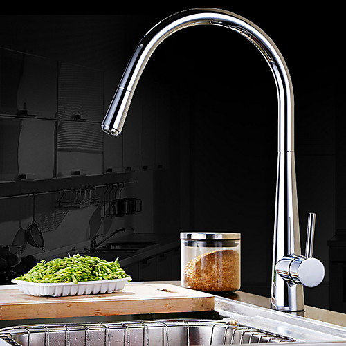 Kitchen faucet - Single Handle One Hole Electroplated Standard Spout Free Standing Contemporary Kitchen Taps
Kitchen faucet - Single Handle One Hole Electroplated Standard Spout Free Standing Contemporary Kitchen Taps