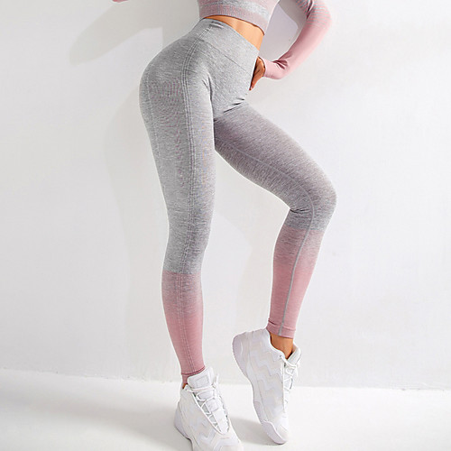 Women's Basic Legging - Color Block, Print Mid Waist Blushing Pink Orange Gray S M L
Women's Basic Legging - Color Block, Print Mid Waist Blushing Pink Orange Gray S M L