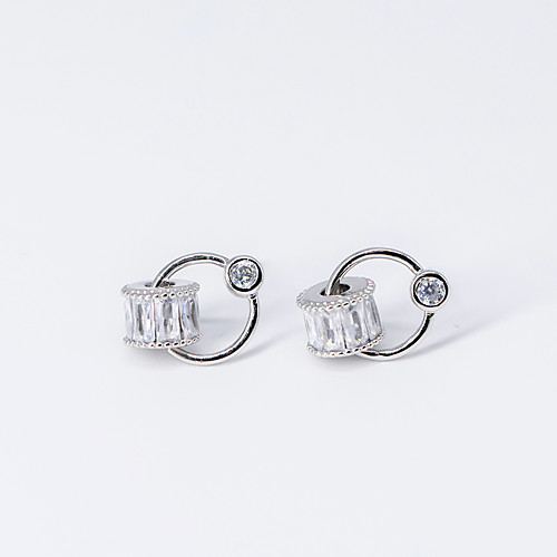 Women's Clear Cubic Zirconia Earrings 3D Ball Fashion S925 Sterling Silver Earrings Jewelry Silver For Anniversary Graduation Engagement Gift Prom 1 Pair
Women's Clear Cubic Zirconia Earrings 3D Ball Fashion S925 Sterling Silver Earrings Jewelry Silver For Anniversary Graduation Engagement Gift Prom 1 Pair