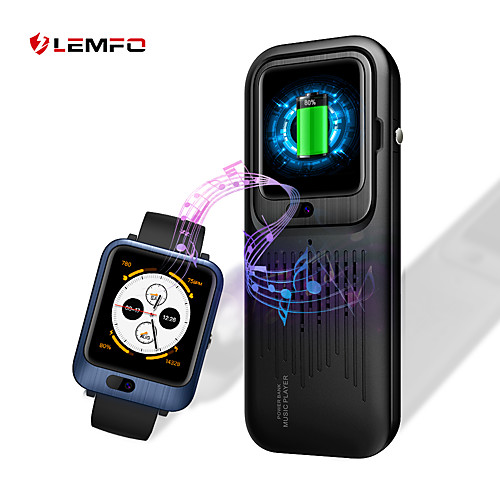 LEMFO LEM11 4G Smart Watch Men GPS 332GB/116GB Video Call With 1200mah Power Bank Wireless Bluetooth Speaker 2 in 1 Smart Watch Women&Men
LEMFO LEM11 4G Smart Watch Men GPS 332GB/116GB Video Call With 1200mah Power Bank Wireless Bluetooth Speaker 2 in 1 Smart Watch Women&Men