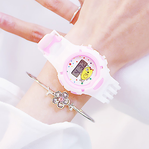 Women's Digital Watch Sparkle Casual White Silicone Chinese Digital Purple Blushing Pink Orange Creative Luminous New Design 30 m 2pcs Analog Two Years Battery Life
Women's Digital Watch Sparkle Casual White Silicone Chinese Digital Purple Blushing Pink Orange Creative Luminous New Design 30 m 2pcs Analog Two Years Battery Life