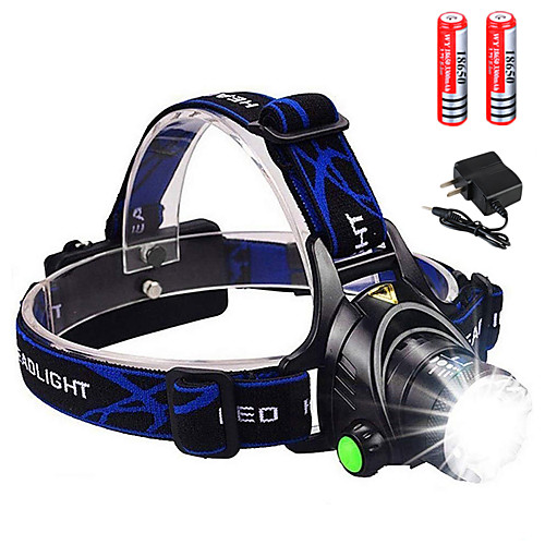 Headlamps Headlight 3000 lm LED Emitters 3 Mode with 2x18650 Batteries and Charger Zoomable Portable UK USA EU Plug Camping / Hiking / Caving Cycling / Bike Hunting / Aluminum Alloy
Headlamps Headlight 3000 lm LED Emitters 3 Mode with 2x18650 Batteries and Charger Zoomable Portable UK USA EU Plug Camping / Hiking / Caving Cycling / Bike Hunting / Aluminum Alloy