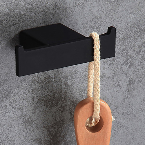 Unique Design Double Robe Hook Metal Bathroom Accessories Wall Mounted Cloth Hat Hanger for Bathroom Toilet Shower Room Cloakroom
Unique Design Double Robe Hook Metal Bathroom Accessories Wall Mounted Cloth Hat Hanger for Bathroom Toilet Shower Room Cloakroom