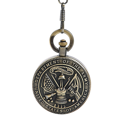 Men's Pocket Watch Quartz Vintage Style Bronze New Design Casual Watch Large Dial Analog - Digital Vintage - Bronze
Men's Pocket Watch Quartz Vintage Style Bronze New Design Casual Watch Large Dial Analog - Digital Vintage - Bronze