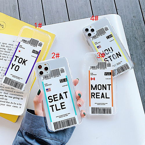 Case For Apple iPhone 11 / iPhone 11 Pro / iPhone 11 Pro Max Shockproof / Transparent / Pattern Back Cover Word / Phrase TPU
Case For Apple iPhone 11 / iPhone 11 Pro / iPhone 11 Pro Max Shockproof / Transparent / Pattern Back Cover Word / Phrase TPU
