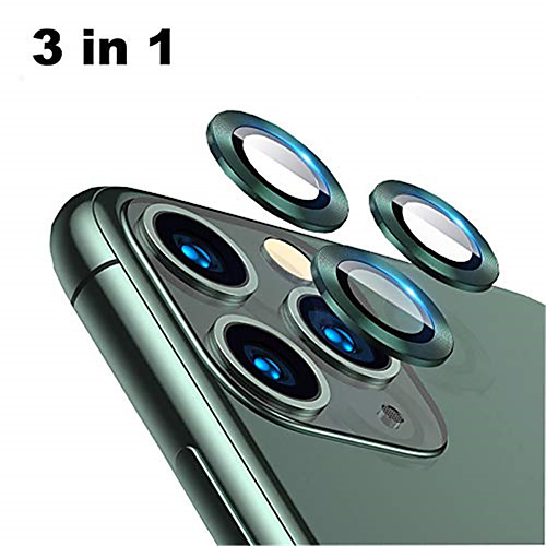 Back Aluminum Alloy Tempered Glass Lens Protector for iPhone 11 Pro / 11 Pro Max
Back Aluminum Alloy Tempered Glass Lens Protector for iPhone 11 Pro / 11 Pro Max