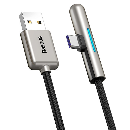 Baseus Iridescent Lamp HW flash charge Mobile Game USB For Type-C 40W 0.5m Black
Baseus Iridescent Lamp HW flash charge Mobile Game USB For Type-C 40W 0.5m Black