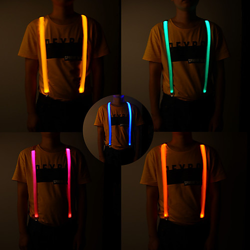 Reflective Running Vest Belt 1 Piece Luminous Textile for Running / Cycling / Bike / Jogging Red / Blue / Yellow Button Battery Powered
Reflective Running Vest Belt 1 Piece Luminous Textile for Running / Cycling / Bike / Jogging Red / Blue / Yellow Button Battery Powered