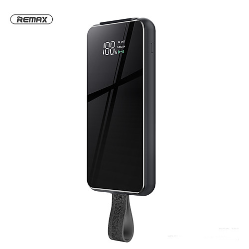 Remax 10000 mAh For Power Bank External Battery 5 V For 2.1 A For Battery Charger QC 2.0 LCD
Remax 10000 mAh For Power Bank External Battery 5 V For 2.1 A For Battery Charger QC 2.0 LCD