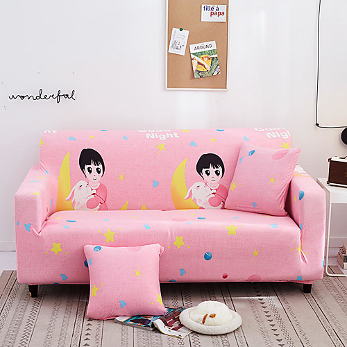 Pink Cartoon Kawaii Print Dustproof All-powerful Slipcovers Stretch Sofa Cover Super Soft Fabric Couch Cover with One Free Pillow Case
Pink Cartoon Kawaii Print Dustproof All-powerful Slipcovers Stretch Sofa Cover Super Soft Fabric Couch Cover with One Free Pillow Case