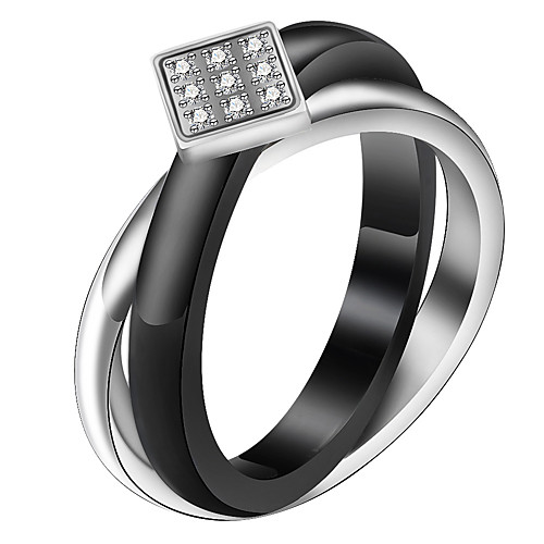 Women's Band Ring 1pc Silver Titanium Steel Geometric Punk Trendy Daily Jewelry Geometrical Hope Cool
Women's Band Ring 1pc Silver Titanium Steel Geometric Punk Trendy Daily Jewelry Geometrical Hope Cool