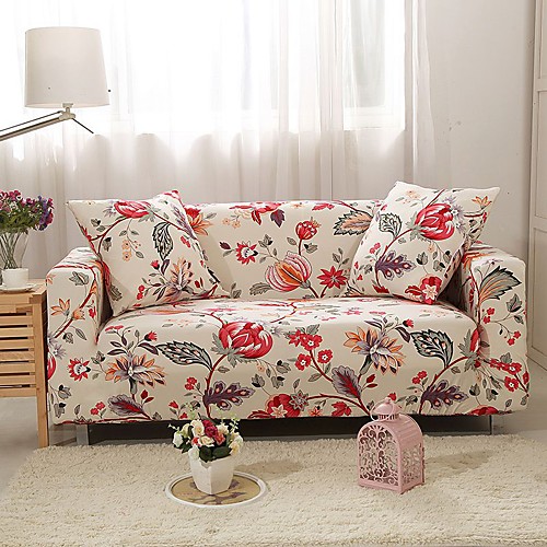 Big Printed Sofa Cover Stretch Couch Cover Sofa Slipcovers For 3
