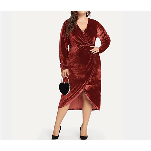 Women's Street Party & Evening Elegant Bodycon Dress - Leopard Solid Colored Split Patchwork Wrap Black Army Green Red XL XXL XXXL XXXXL
Women's Street Party & Evening Elegant Bodycon Dress - Leopard Solid Colored Split Patchwork Wrap Black Army Green Red XL XXL XXXL XXXXL