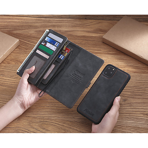 Case For Apple iPhone 11 Pro Max / iPhone XS Max / iPhone 8 Plus Wallet / Card Holder / Shockproof Full Body Cases Solid Colored PU Leather
Case For Apple iPhone 11 Pro Max / iPhone XS Max / iPhone 8 Plus Wallet / Card Holder / Shockproof Full Body Cases Solid Colored PU Leather