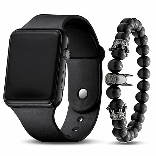 Men's Digital Watch Digital Modern Style Sporty Silicone Black 30 m LED Light Casual Watch Cool Analog Classic Fashion - Black Rose Gold Purple One Year Battery Life
Men's Digital Watch Digital Modern Style Sporty Silicone Black 30 m LED Light Casual Watch Cool Analog Classic Fashion - Black Rose Gold Purple One Year Battery Life