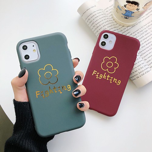 Case For Apple iPhone 11 / iPhone 11 Pro / iPhone 11 Pro Max /6/6p/7/8/7p/8p/x/xr/xsmax Dustproof / Ultra-thin / Frosted Back Cover Word / Phrase / Flower TPU
Case For Apple iPhone 11 / iPhone 11 Pro / iPhone 11 Pro Max /6/6p/7/8/7p/8p/x/xr/xsmax Dustproof / Ultra-thin / Frosted Back Cover Word / Phrase / Flower TPU