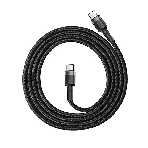 Baseus Cafule Series Type-C PD2.0 60W Flash charge Cable(20V 3A) 2M Red/Grey/Black
Baseus Cafule Series Type-C PD2.0 60W Flash charge Cable(20V 3A) 2M Red/Grey/Black