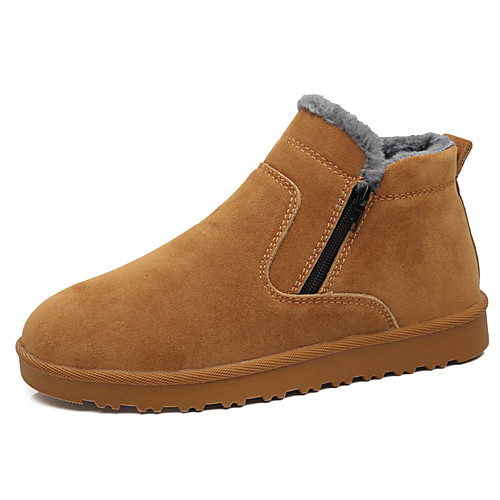Men's Snow Boots PU Winter Casual Boots Warm Booties / Ankle Boots Black / Brown / Gray
Men's Snow Boots PU Winter Casual Boots Warm Booties / Ankle Boots Black / Brown / Gray