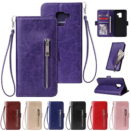 Case For Samsung Galaxy A6 (2018) / Galaxy A7(2018) / A3(2017) Wallet / Card Holder / Shockproof Full Body Cases Solid Colored PU Leather / TPU
Case For Samsung Galaxy A6 (2018) / Galaxy A7(2018) / A3(2017) Wallet / Card Holder / Shockproof Full Body Cases Solid Colored PU Leather / TPU