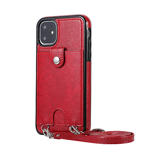 Case For Apple iPhone 11 / iPhone 11 Pro / iPhone 11 Pro Max Card Holder Back Cover Solid Colored PU Leather
Case For Apple iPhone 11 / iPhone 11 Pro / iPhone 11 Pro Max Card Holder Back Cover Solid Colored PU Leather