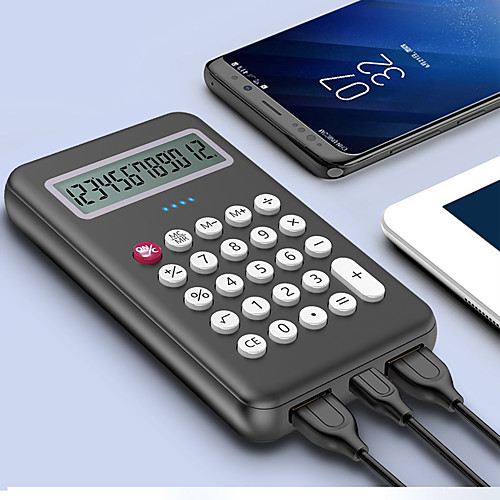 8000 mAh For Power Bank External Battery 5 V For 2 A For Battery Charger QC 3.0 LED
8000 mAh For Power Bank External Battery 5 V For 2 A For Battery Charger QC 3.0 LED