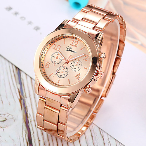 Women's Quartz Watches Synthetic Diamond Fashion Elegant Silver Gold Rose Gold Alloy Chinese Quartz Rose Gold Gold Silver Casual Watch Imitation Diamond 30 m 1 pc Analog Two Years Battery Life
Women's Quartz Watches Synthetic Diamond Fashion Elegant Silver Gold Rose Gold Alloy Chinese Quartz Rose Gold Gold Silver Casual Watch Imitation Diamond 30 m 1 pc Analog Two Years Battery Life