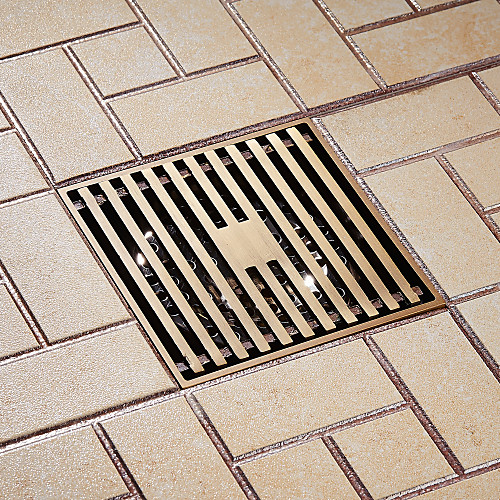 Faucet accessory - Superior Quality - Antique Antique Copper Floor Drain - Finish - Antique Brass
Faucet accessory - Superior Quality - Antique Antique Copper Floor Drain - Finish - Antique Brass