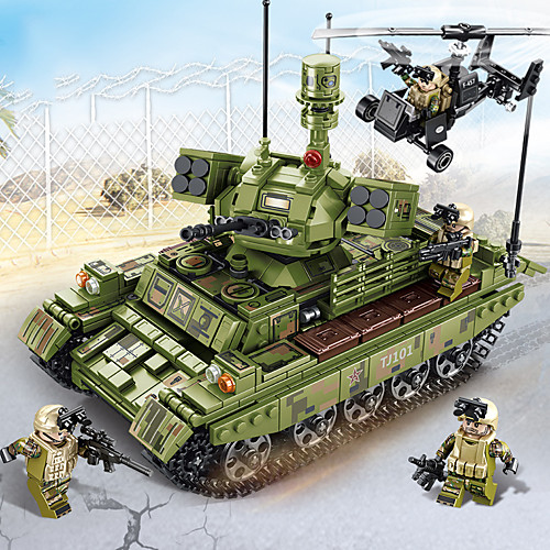 Building Blocks 894 pcs Military compatible Legoing Simulation Military Vehicle All Toy Gift / Kid's
Building Blocks 894 pcs Military compatible Legoing Simulation Military Vehicle All Toy Gift / Kid's
