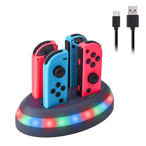 Joy-Cons Charging Dock for Nintendo SwitchFast Charging Station with Marqueen Indicator lights 4 in 1 Joy-Cons Charging Stand 39inch Type C Cable Included
Joy-Cons Charging Dock for Nintendo SwitchFast Charging Station with Marqueen Indicator lights 4 in 1 Joy-Cons Charging Stand 39inch Type C Cable Included