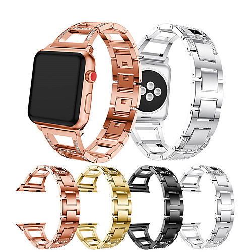 Diamond Jewelry Stainless Steel Watch Band For Apple Watch Series 5/4/3/2/1 Replaceable Bracelet Wrist Strap Wristband 38/40mm 42/44mm
Diamond Jewelry Stainless Steel Watch Band For Apple Watch Series 5/4/3/2/1 Replaceable Bracelet Wrist Strap Wristband 38/40mm 42/44mm