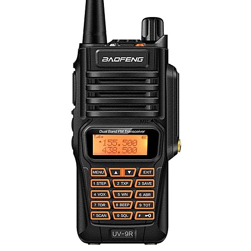 Baofeng UV-9R Plus Waterproof Walkie Talkie 8W 8000 mAh Two Way Radio Dual Band Handheld 10km long range UV9R CB Ham portable Radio
Baofeng UV-9R Plus Waterproof Walkie Talkie 8W 8000 mAh Two Way Radio Dual Band Handheld 10km long range UV9R CB Ham portable Radio