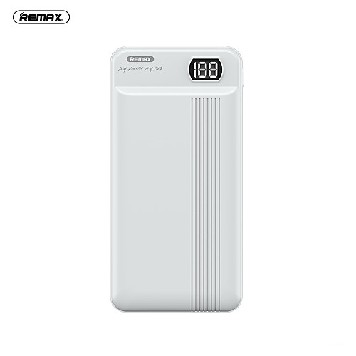 Remax 20000 mAh For Power Bank External Battery 5 V For 2.1 A For Battery Charger QC 2.0 LED
Remax 20000 mAh For Power Bank External Battery 5 V For 2.1 A For Battery Charger QC 2.0 LED