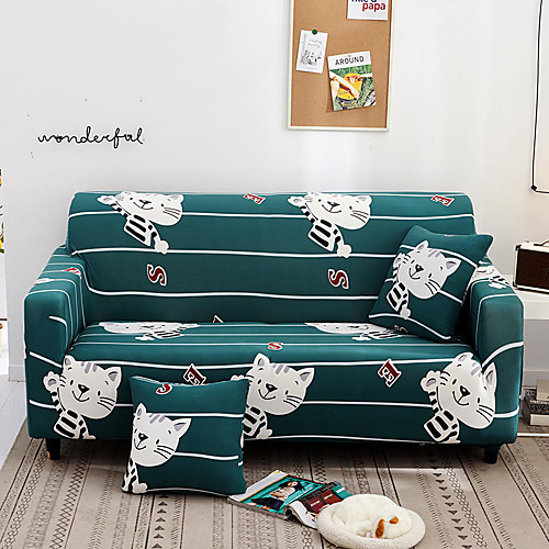 Green Cartoon Tiger Print Dustproof All-powerful Slipcovers Stretch Sofa Cover Super Soft Fabric Couch Cover with One Free Pillow Case
Green Cartoon Tiger Print Dustproof All-powerful Slipcovers Stretch Sofa Cover Super Soft Fabric Couch Cover with One Free Pillow Case