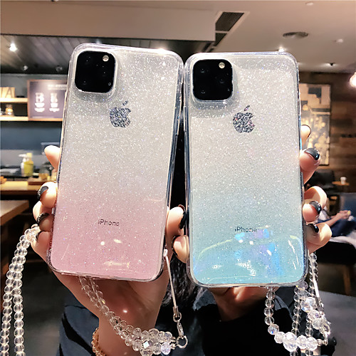 Case For Apple iPhone 11 / iPhone 11 Pro / iPhone 11 Pro Max Transparent / Glitter Shine Back Cover Color Gradient TPU
Case For Apple iPhone 11 / iPhone 11 Pro / iPhone 11 Pro Max Transparent / Glitter Shine Back Cover Color Gradient TPU