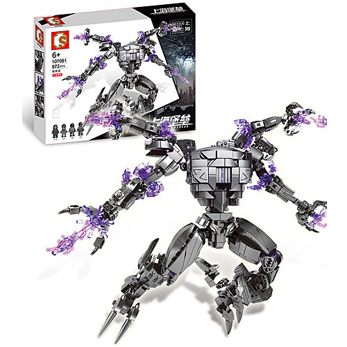Building Blocks 972 pcs Robot compatible Legoing Simulation All Toy Gift / Kid's
Building Blocks 972 pcs Robot compatible Legoing Simulation All Toy Gift / Kid's
