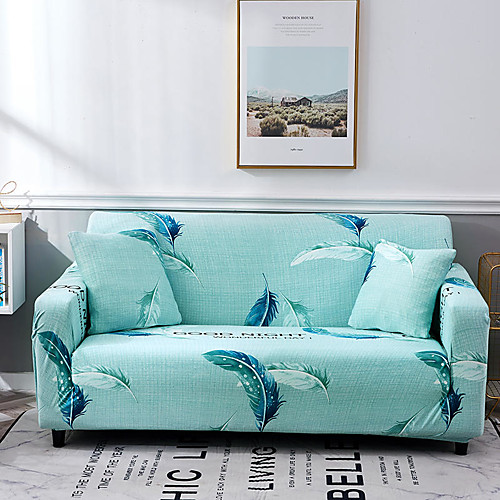 Green Feather Print Dustproof All-powerful Slipcovers Stretch Sofa Cover Super Soft Fabric Couch Cover with One Free Pillow Case
Green Feather Print Dustproof All-powerful Slipcovers Stretch Sofa Cover Super Soft Fabric Couch Cover with One Free Pillow Case