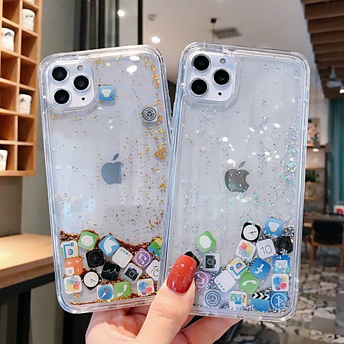 Case For iPhone 11 / iPhone 11 Pro / iPhone 11 Pro Max Shockproof / Flowing Liquid / Ultra-thin Back Cover Transparent / Glitter Shine TPU / PC Case For iPhone Xs Max /XR/XS/X/ 8 Plus / 7 Plus/ 6 Plus
Case For iPhone 11 / iPhone 11 Pro / iPhone 11 Pro Max Shockproof / Flowing Liquid / Ultra-thin Back Cover Transparent / Glitter Shine TPU / PC Case For iPhone Xs Max /XR/XS/X/ 8 Plus / 7 Plus/ 6 Plus