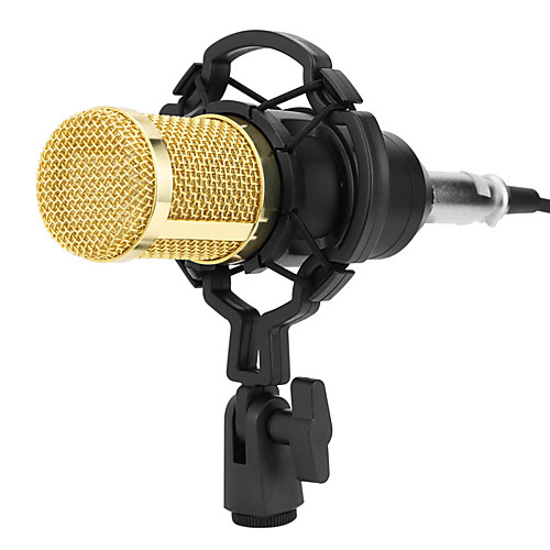 BM 800 Condenser Microphone Sound Recording Microphone with Shock Support for Radio Braodcasting Voice Recording KTV Karaoke Mic
BM 800 Condenser Microphone Sound Recording Microphone with Shock Support for Radio Braodcasting Voice Recording KTV Karaoke Mic