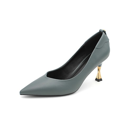 Women's Heels Flared Heel Pointed Toe PU Sweet / Minimalism Spring & Fall Black / Almond / Blue
Women's Heels Flared Heel Pointed Toe PU Sweet / Minimalism Spring & Fall Black / Almond / Blue