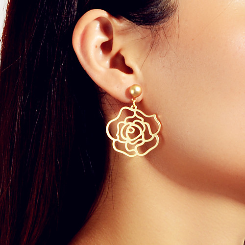 Women's Earrings Geometrical Flower Artistic Simple Sweet Cute French Earrings Jewelry Golden For Party Daily Stage Prom Festival 1 Pair
Women's Earrings Geometrical Flower Artistic Simple Sweet Cute French Earrings Jewelry Golden For Party Daily Stage Prom Festival 1 Pair