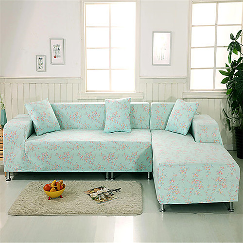 Floral Print Dustproof All-powerful Slipcovers Stretch L Shape Sofa Cover Super Soft Fabric Couch Cover with One Free Pillow Case
Floral Print Dustproof All-powerful Slipcovers Stretch L Shape Sofa Cover Super Soft Fabric Couch Cover with One Free Pillow Case