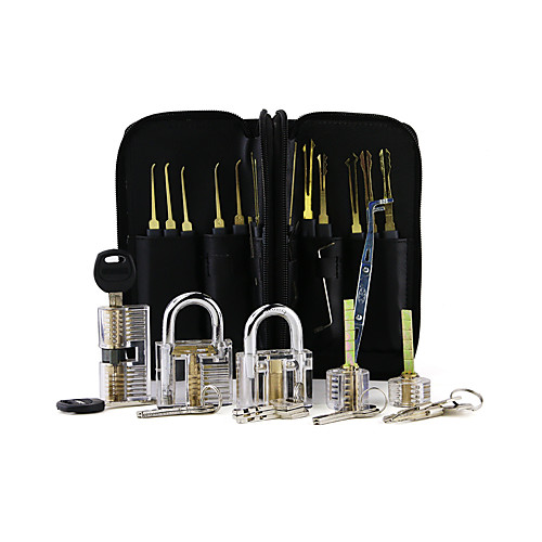Unlocking Tool Set - Transparent 7-Piece Transparent Lock 24-Piece Single Hook
Unlocking Tool Set - Transparent 7-Piece Transparent Lock 24-Piece Single Hook