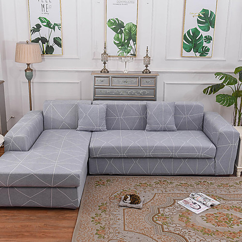 Geometric Triangle Print Dustproof All-powerful Slipcovers Stretch L Shape Sofa Cover Super Soft Fabric Couch Cover with One Free Pillow Case
Geometric Triangle Print Dustproof All-powerful Slipcovers Stretch L Shape Sofa Cover Super Soft Fabric Couch Cover with One Free Pillow Case