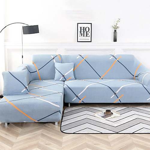Stripes Print Dustproof All-powerful Slipcovers Stretch Sofa Cover Super Soft Fabric Couch Cover with One Free Pillow Case
Stripes Print Dustproof All-powerful Slipcovers Stretch Sofa Cover Super Soft Fabric Couch Cover with One Free Pillow Case