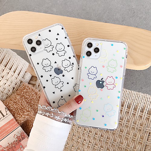 Case For Apple iPhone 11 / iPhone 11 Pro / iPhone 11 Pro Max Shockproof / Transparent Back Cover Solid Colored / Cartoon TPU
Case For Apple iPhone 11 / iPhone 11 Pro / iPhone 11 Pro Max Shockproof / Transparent Back Cover Solid Colored / Cartoon TPU