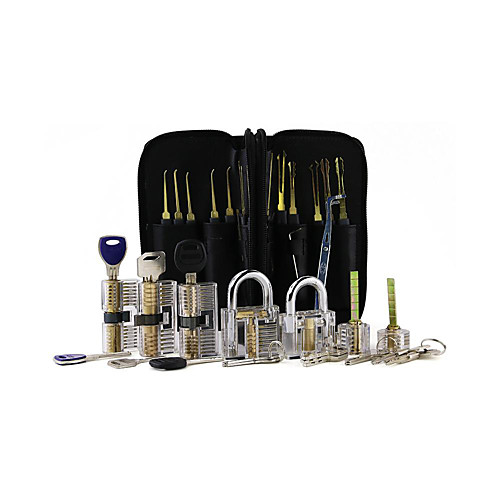 Unlocking Tool Set - Transparent 7-Piece Transparent Lock 24-Piece Single Hook
Unlocking Tool Set - Transparent 7-Piece Transparent Lock 24-Piece Single Hook