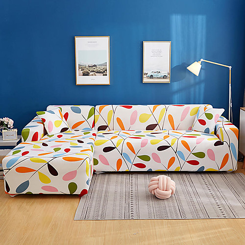 Colorful Leaves Print Dustproof All-powerful Slipcovers Stretch L Shape Sofa Cover Super Soft Fabric Couch Cover with One Free Pillow Case
Colorful Leaves Print Dustproof All-powerful Slipcovers Stretch L Shape Sofa Cover Super Soft Fabric Couch Cover with One Free Pillow Case